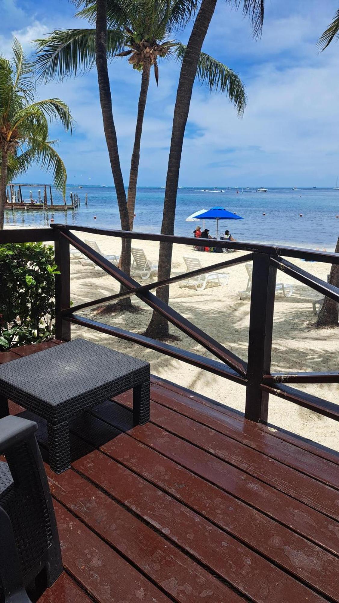 Ocean Front - Ground Floor Condo Cancún Eksteriør billede